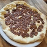 Pizza chocolat au lait (petite moitié prix)